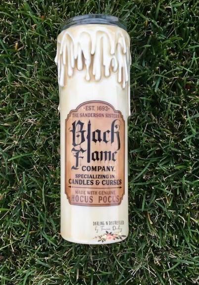 Black Flame Hocus Pocus Tumbler