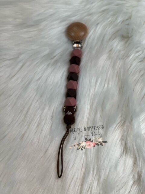 Silicone Binky Clip - Style 7