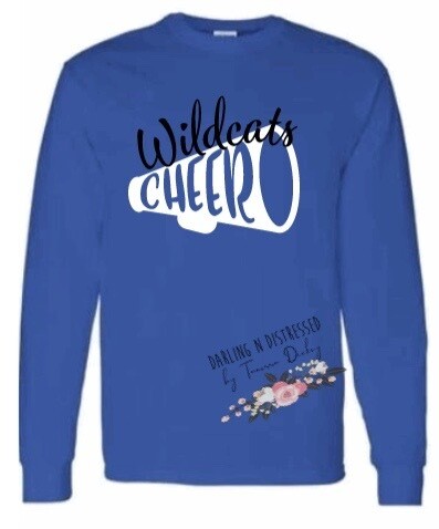 Wildcats Cheer Long Sleeve
