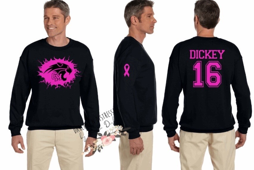 PINK OUT EXPLODE CREWNECK SWEATSHIRT