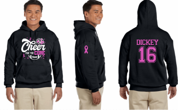 Cheer For The Cure HOODIE