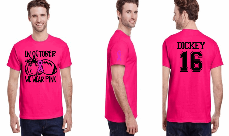 In October We Wear Pink T-Shirt