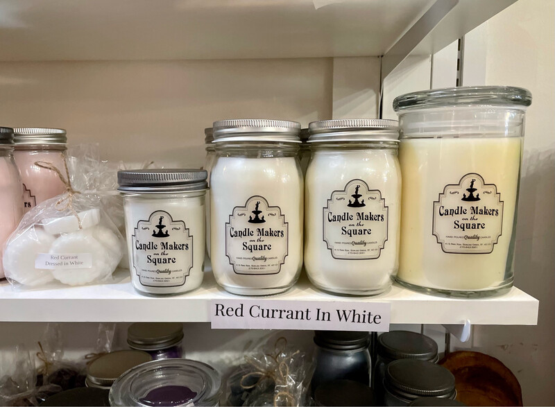 Red Currant Dressed in White