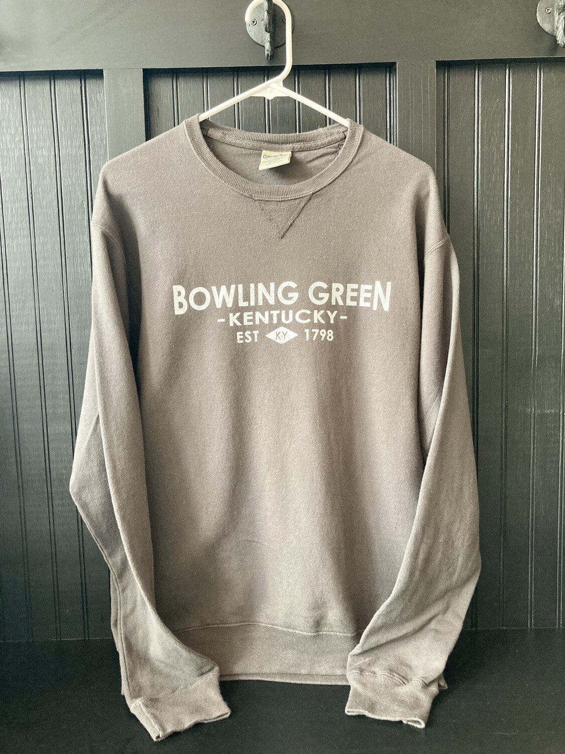 Comfort Wash BG KY Railroad Grey Sweatshirt