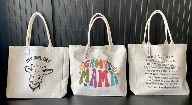 Cora &amp; Pate Tote Bags