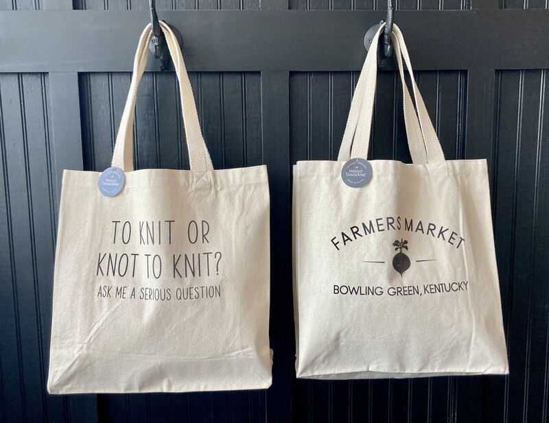 Indigo Tote Bags