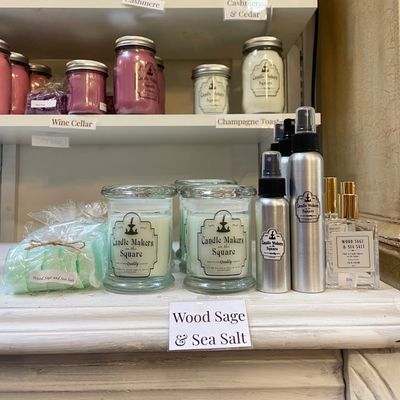 Spa and Sea Salt Candles