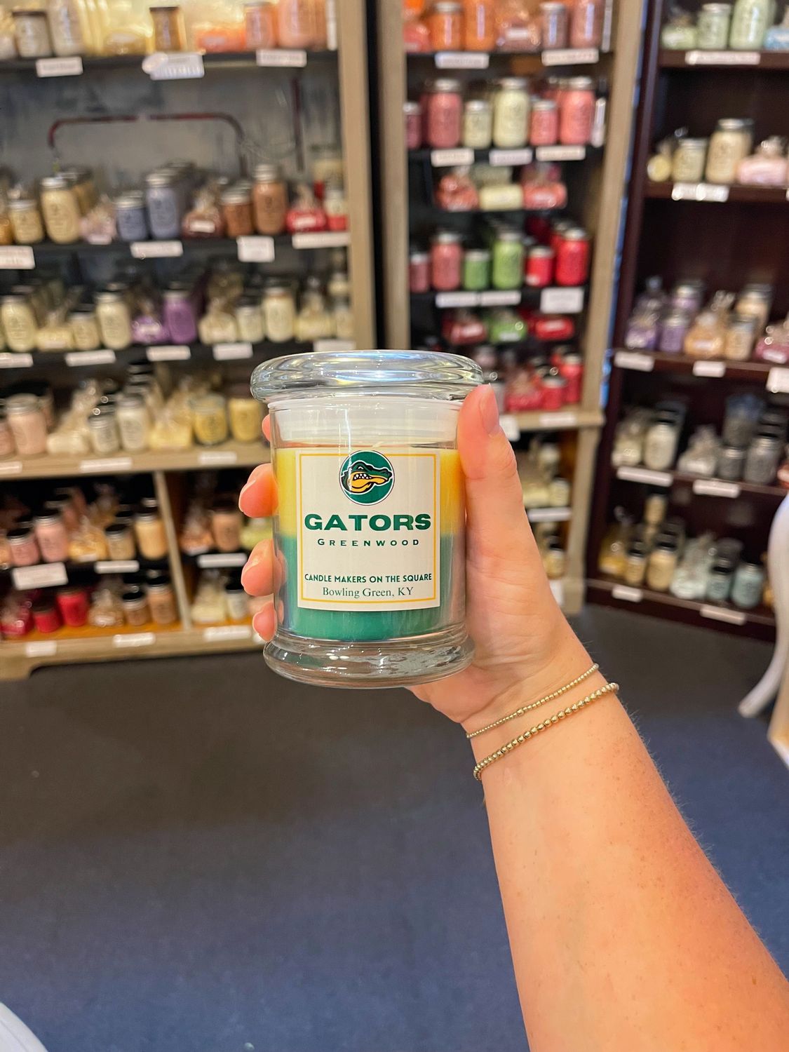 Greenwood Gators Candles