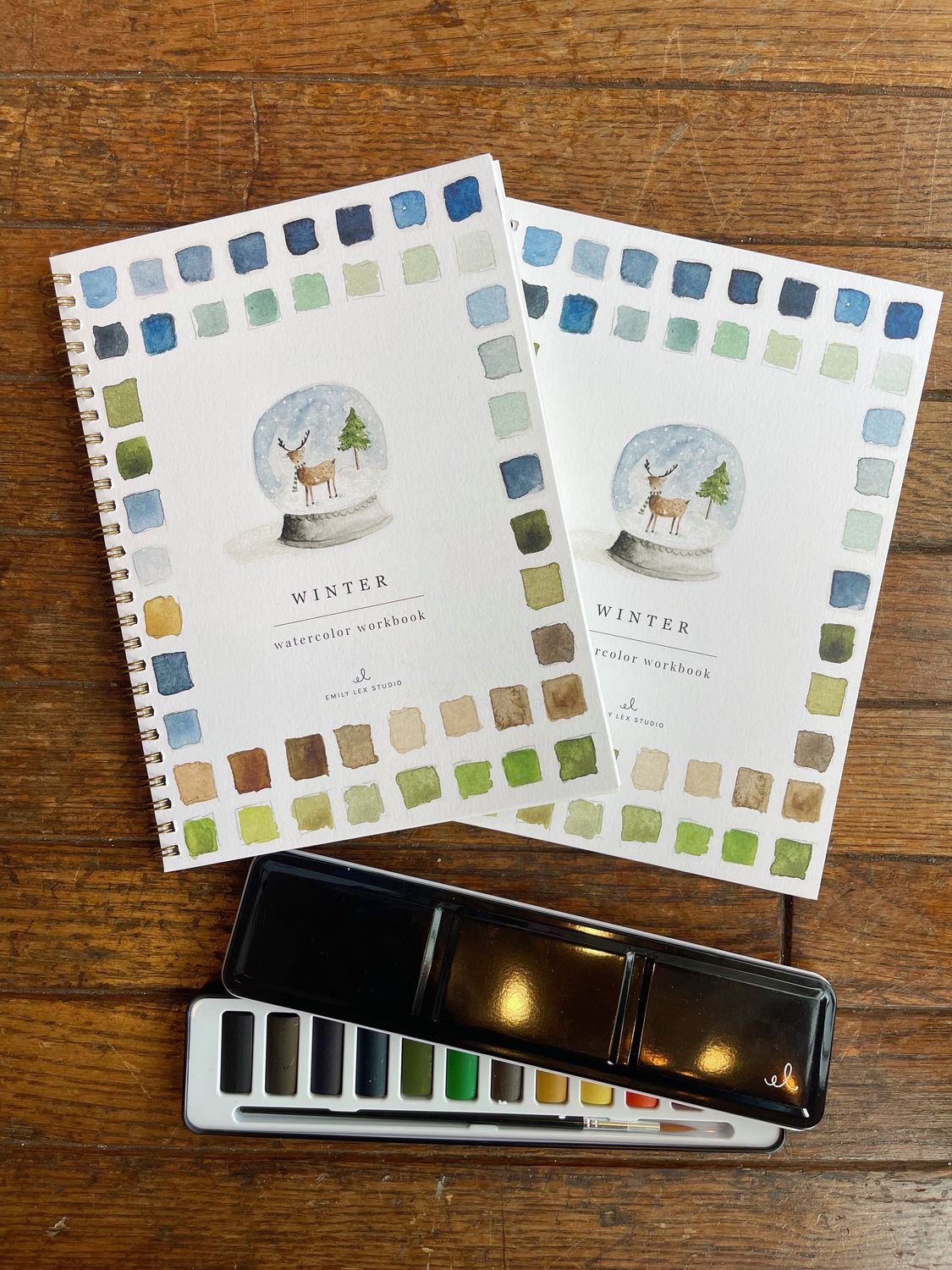 Watercolor Workbooks &amp; Tools - Emily Lex Studio
