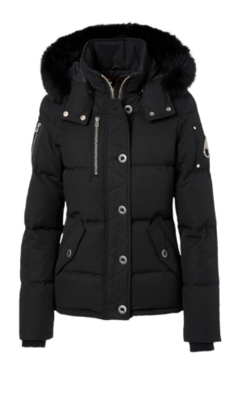 3Q Down Jacket With Fur Hood