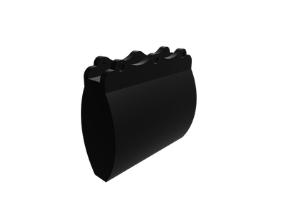 Salkkukelluke 110 (musta)