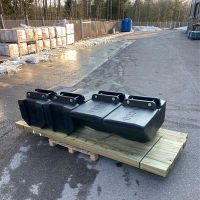 AKX Muoviponttoni 226 L - PE, 12 mm