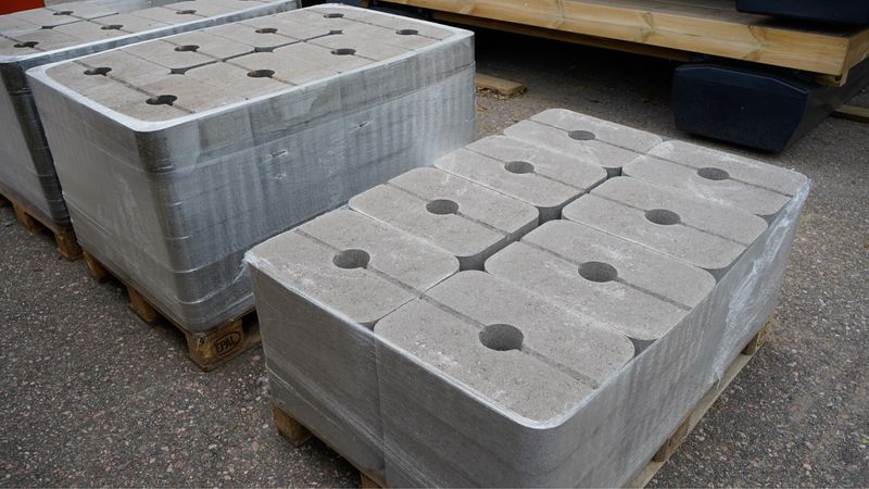 Betonipaino 25kg keskireikä 80Ø