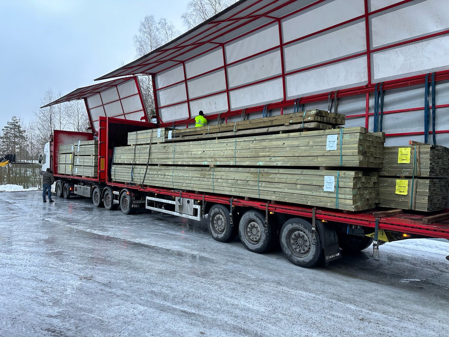 Kestopuu 98x148x11500mm SJ A-kyllästetty
