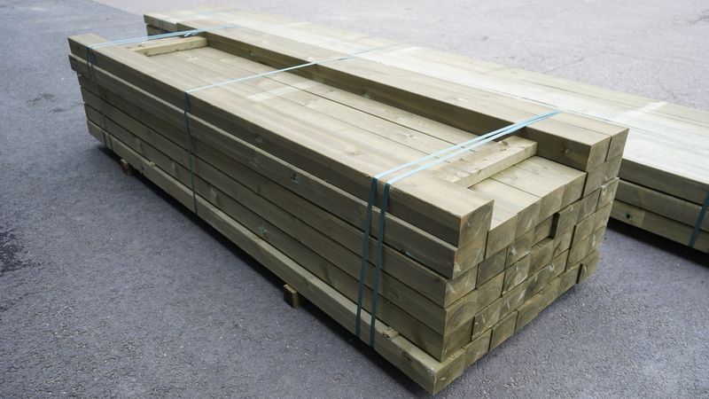Kestopuu 98x148x3000mm A-kyllästetty