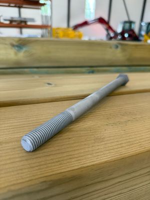 M16x260, 8.8 DIN 931 ZNK / 10 kpl
