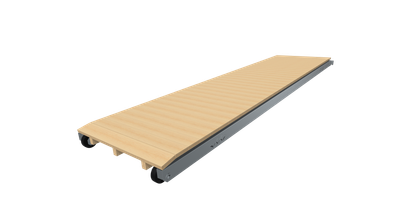 Terässilta 1.2×5m puukannella