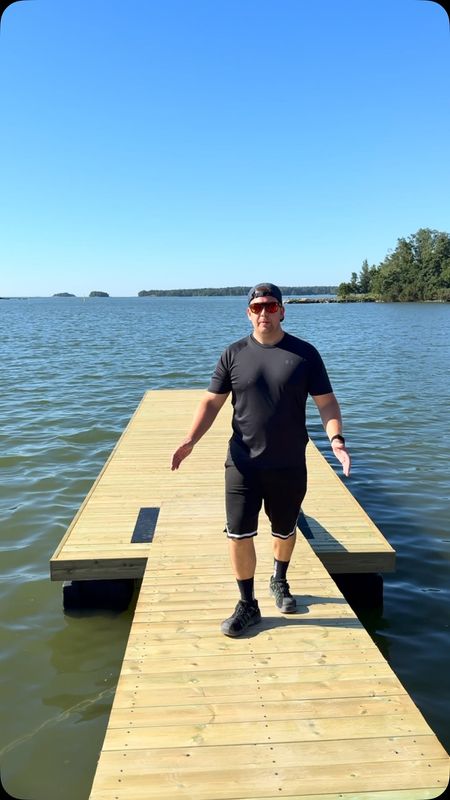 Terässilta 1.2×5m puukannella