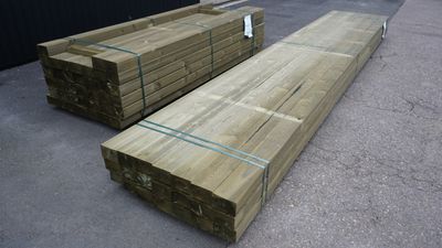 Kestopuu 98x148x6000mm SJ A-kyllästetty