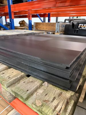 PVC-muovilevy 750 × 1000 × 8 mm