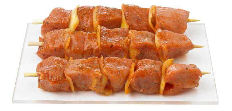 Colis grillade mariné