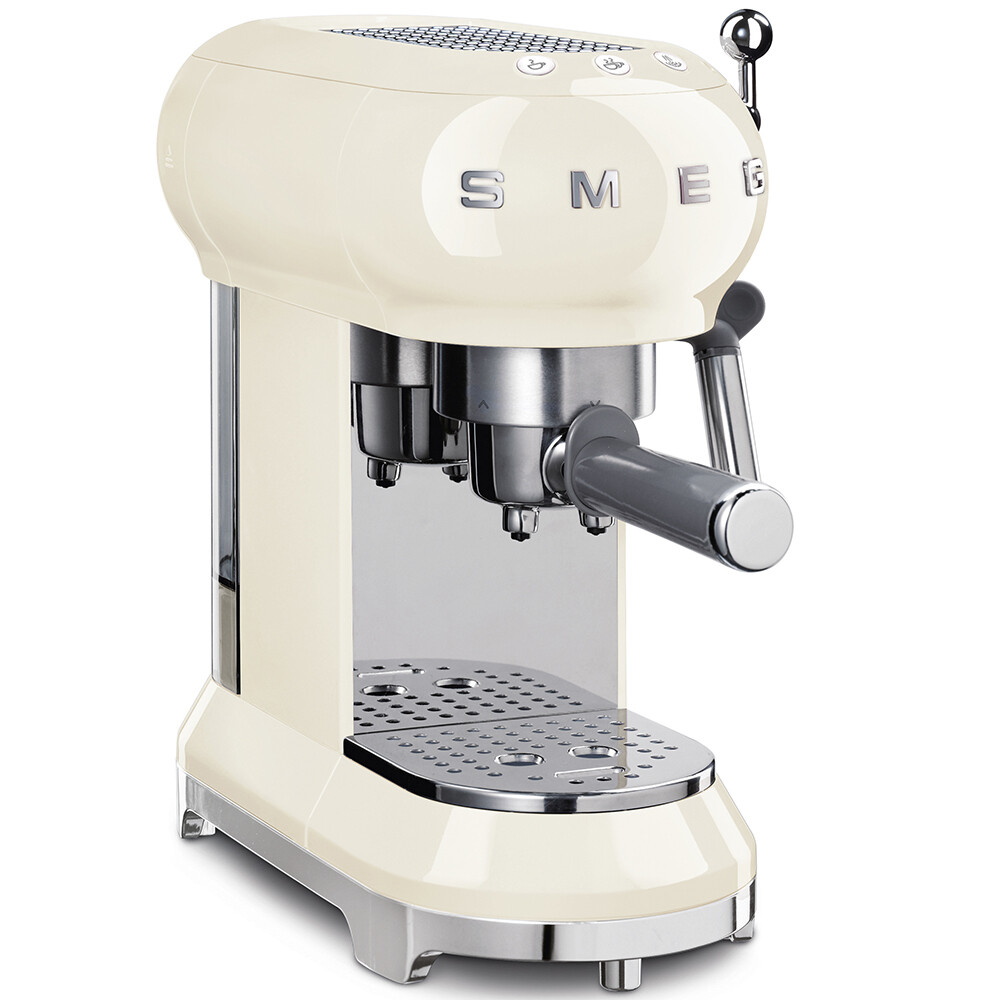 SMEG Machine à Espresso années 50 Crème