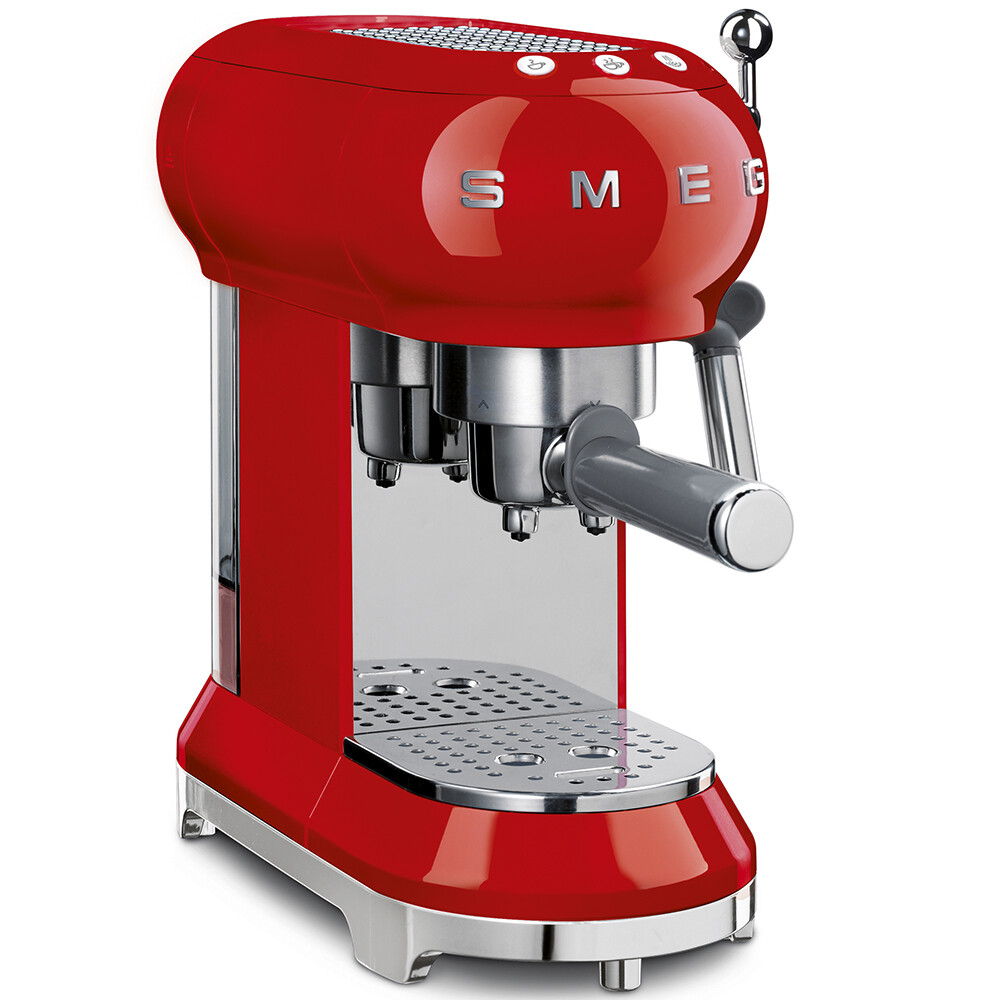 SMEG Machine à Espresso années 50 Rouge