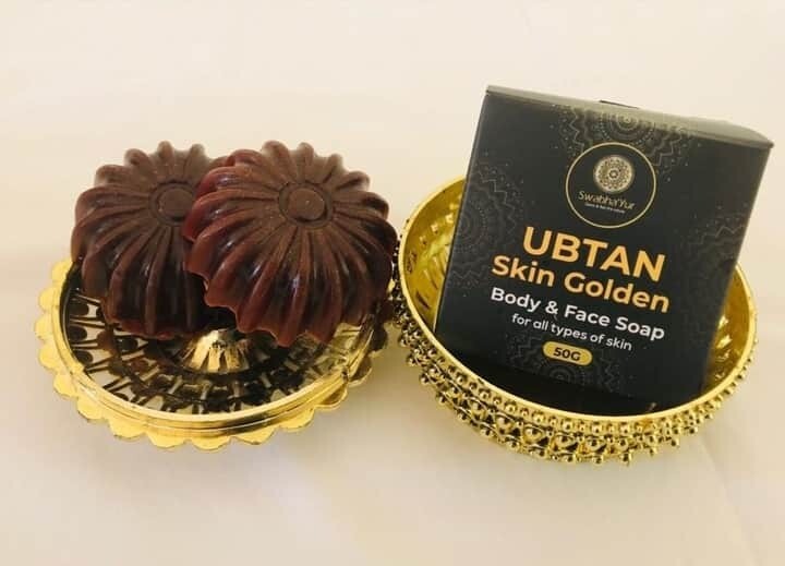 UBTAN Skin Golden Face and Body Soap (50g)
