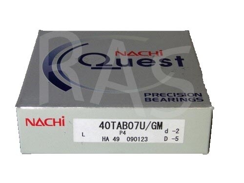 Nachi Bearing 40TAB07U/GMP4 Universally Ground (40TAC72)