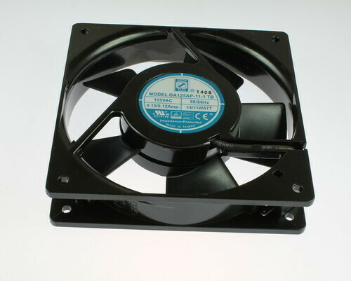 Orion Fan Part # : OA125AP-11-1TB Voltage: 120 VAC Size : 120mm x 120mm x 25mm