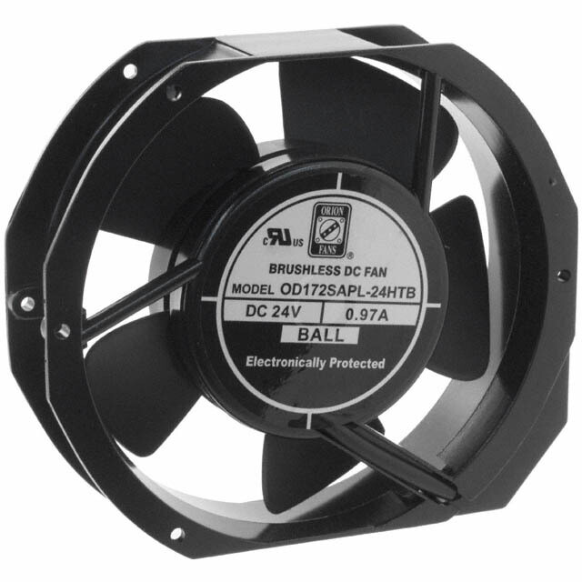 Orion Fans RAS Fan - 172mm x 150mm x 38mm - 24 VDC