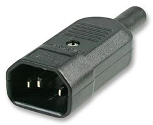 Jarrer Lighting Hurco style plug used on the work lights - PX0686