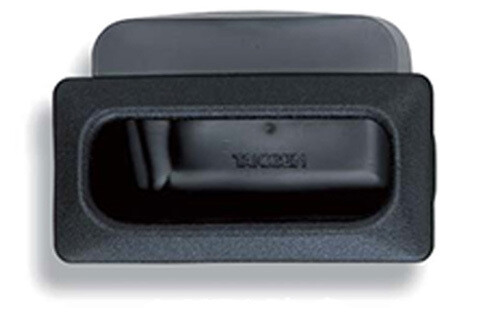 Takigen Black Vinyl Embedded Pull A-166-2-BLACK