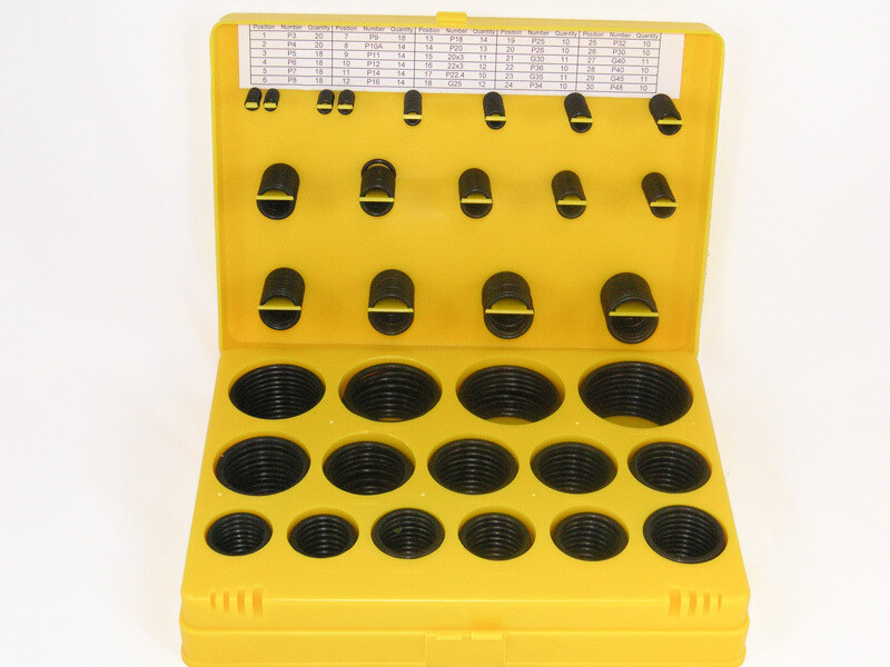 Metric O-ring Kit- P- S & G. Metric O-rings Japanese standard kit