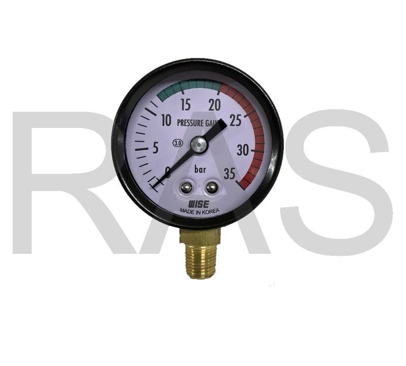Hals Lube HMGP-303-Series Pressure Gauge
