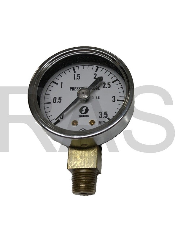 Showa Lubricator LCB4-Series Pressure Gauge - PGLS35