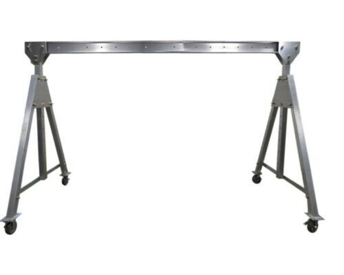 Aluminum Portable Adjustable Gantry Crane 3 TON - Adjustable 7-12 height