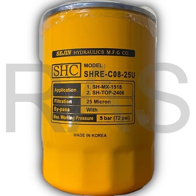 SHC Spin-On Filter Element - SHRE-C08-25U