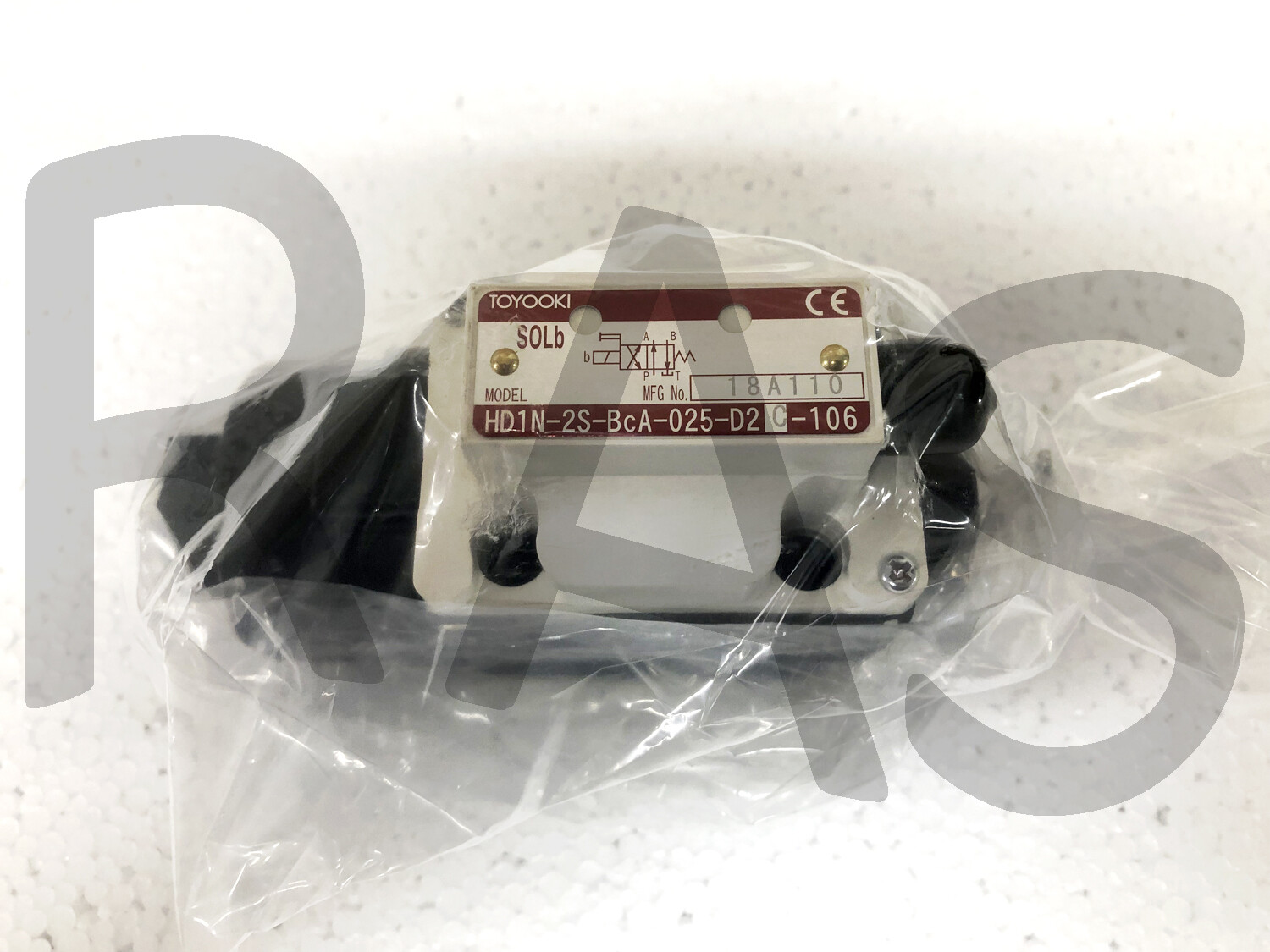 Toyo-Oki Solenoid Valve - HD1N-2S-BCA-025-D2C-106