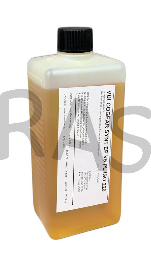 VULCOGEAR SYNT EP V5 PL ISO220 Synthetic Lubricating grease 500ml