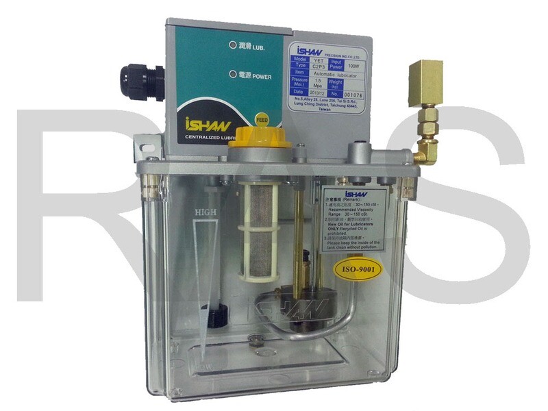 Ishan Waylube Pump YET-C2P3-3L (220VAC) Ishan Waylube Pump YET-C2P3-3L (220VAC)