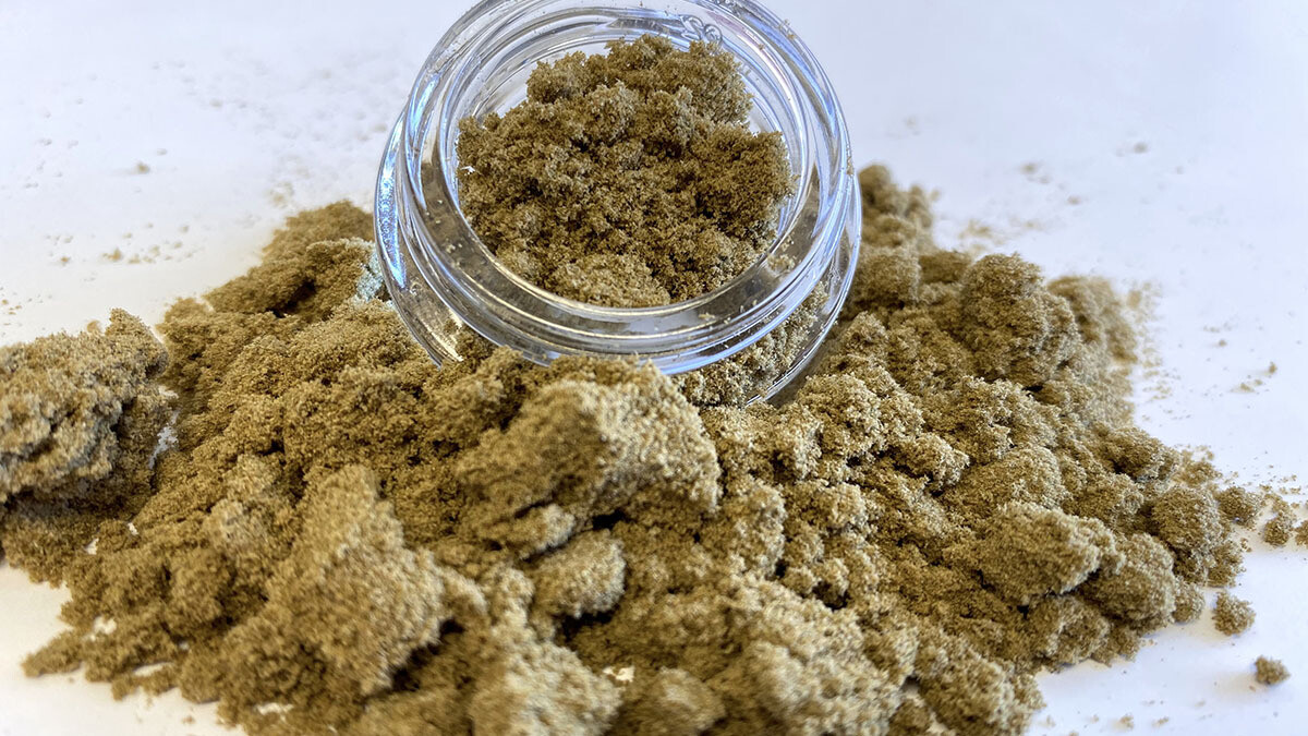 "Ultra Fine" Shasta Candy Premium Kief - 1 Gram Jar "Ultra Fine" Shasta Candy Premium Kief - 1 Gram Jar