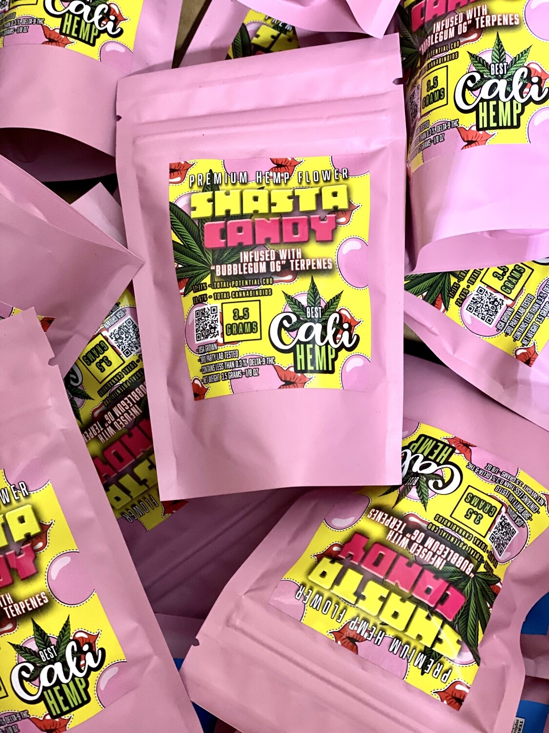 "Bubblegum OG" Premium Hemp Flower (1/8oz) "Bubblegum OG" Premium Hemp Flower (1/8oz)