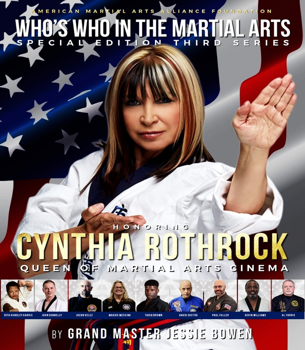 HARDCOVER Copy: Who's Who in the Martial Arts: A Tribute to Cynthia Rothrock and Martial Arts Biography Book Edition #9