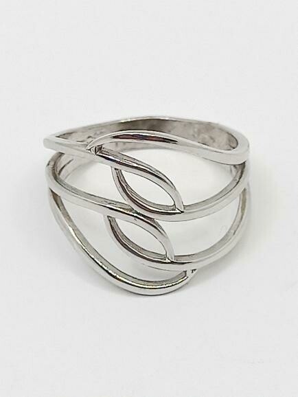 Silver 925 modern plain ring