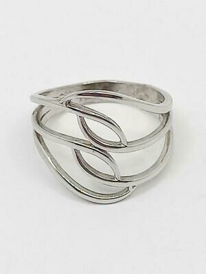 Silver 925 modern plain ring