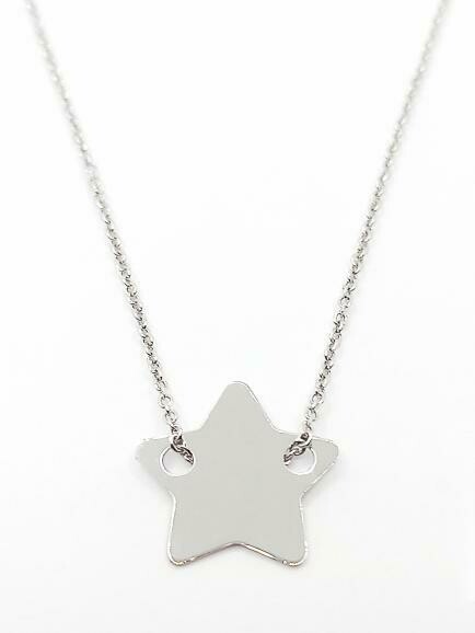 Silver 925 star necklace