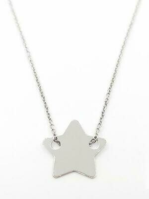 Silver 925 star necklace