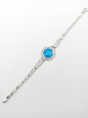 925 OPAL MEANDROS BRACELET