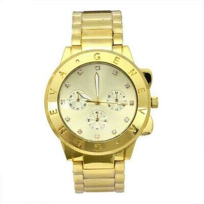 Geneva gold wristwatch